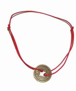 Bratara reglabila cu moneda Feng Shui - unisex