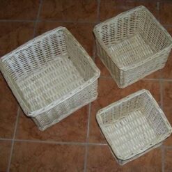 Set de 3 cosuri impletite