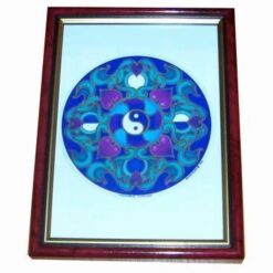 Tablou cu mandala Circulatia energiei si Yin-Yang