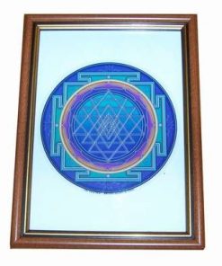 Tablou cu mandala Shri Yantra