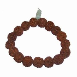 Bratara Mala din Rudraksha, pe elastic