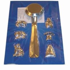 Set pentru divinatie, pe baza de plumb