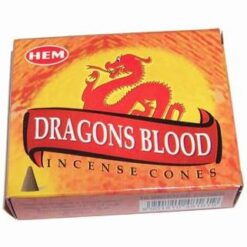 Set de 10 conuri parfumate - Sangele Dragonului