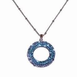 Pandantiv cu cristale Swarovski, pe lant