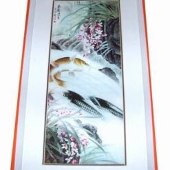 Tablou Feng Shui cu pestii bogatiei
