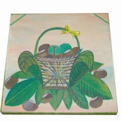 Tablou Feng Shui pictat manual - cos cu castane