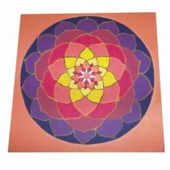 Mandala bogatiei absolute - pictata manual