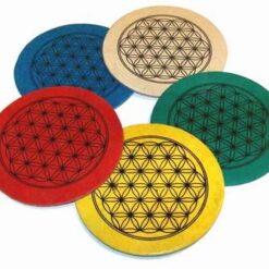 Set de cinci discuri in culorile celor 5 elemente