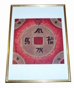 Tablou Feng Shui reprezentand moneda norocoasa - Foc