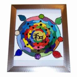 Tablou Feng Shui cu mandala in cele 7 culori