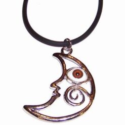 Luna protectoare cu Ochiul lui Horus pe siret negru