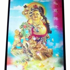 Buddha / Zeul Bogatiei - tablou Feng Shui 3D - XXL