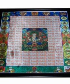 Tablou cu mandala - Buddha Tamaduitorul - XXL