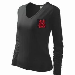Tricou Feng Shui de dama cu Simbolul Dublei Fericiri - XXL
