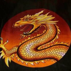 Fata de masa Feng Shui cu Dragonul Fericirii