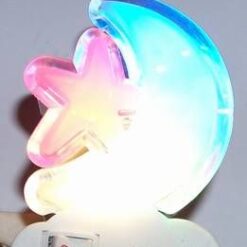 Lampa de veghe in forma de luna si steluta