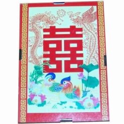 Tablou Feng Shui cu pereche de rate mandarine