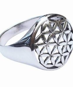 Inel din argint  925 cu floarea vietii