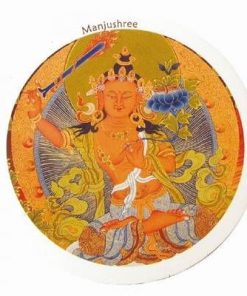 Card cu Manjushree / Manjushri