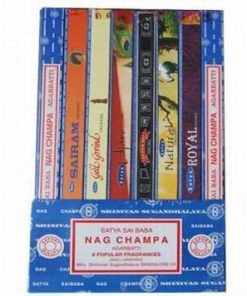 Set de betisoare parfumate - 8 arome - Nag Champa