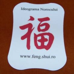 Magnet Feng Shui cu ideograma Norocului