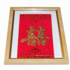 Tablou Feng Shui cu simbolul Dublei Fericiri