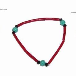 Set Feng Shui din coral, turcoaz si simbolul sanatatii
