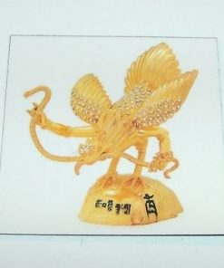 Card Feng Shui cu pasarea Garuda aurie