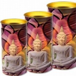 Lumanare cu Buddha al Meditatiei