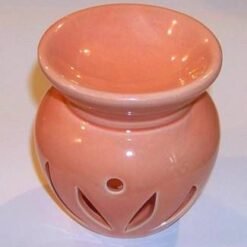 Vas pentru aromaterapie din ceramica - roz
