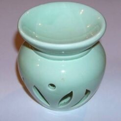 Vas pentru aromaterapie din ceramica - verde