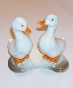Pereche de rate mandarine din ceramica - remediu de dragoste