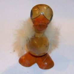 Rata mandarina din lemn, model vintage, stilizata