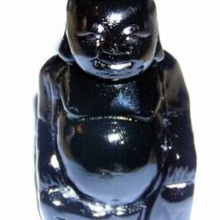 Statuia lui Buddha razand pentru noroc