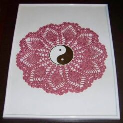 Tablou Feng Shui cu Yin-Yang si Floarea Vietii