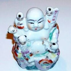 Buddha cu copiii fericirii - mediu