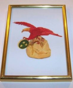 Tablou Feng Shui cu vulturul rosu - steaua #3