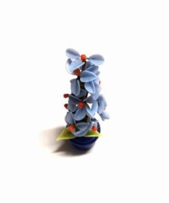 Copac Feng Shui albastru, din sticla de Murano