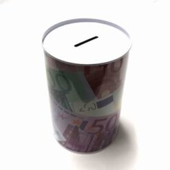Pusculita Feng Shui cu imprimeu bancnote Euro