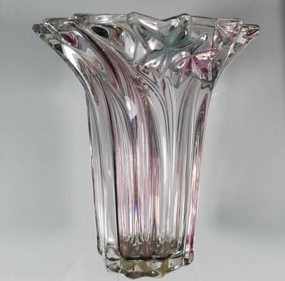 Vaza din cristal cu florile succesului, in 3 culori