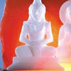 Statueta cu Shiva din alabastru