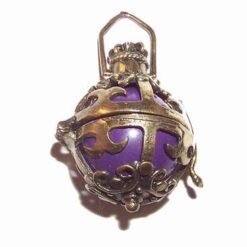 Pandantiv tip Faberge cu sfera cantatoare