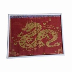 Tablou din material textil cu Dragonul Cerului - abundenta