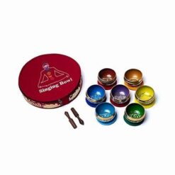 Set de 7 boluri/vase cantatoare pentru fiecare chakra
