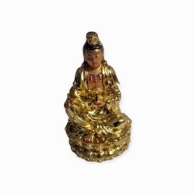 Statuie aurie cu Buddha Tamaduitorul Statuie aurie cu Buddha Tamaduitorul