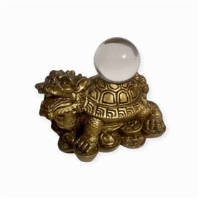 Testoasa Dragon cu sfera, pe monede si pepite Testoasa Dragon cu sfera, pe monede si pepite