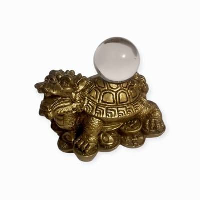 Testoasa Dragon cu sfera, pe monede si pepite Testoasa Dragon cu sfera, pe monede si pepite