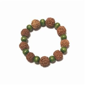 Bratara anului cu sfere rosii, pe elastic