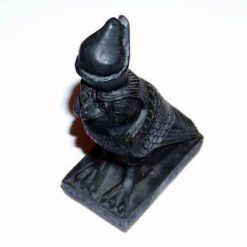 Vultur stilizat din ceramica neagra