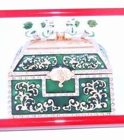 Cufarul comorilor - verde - tablou